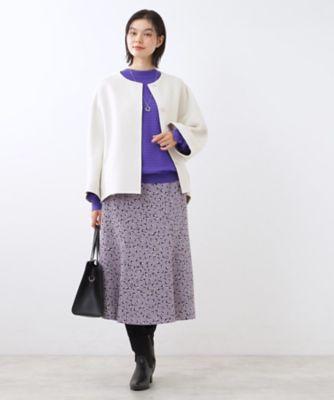 リバー仕立てショートコート（2002544020） | Reflect