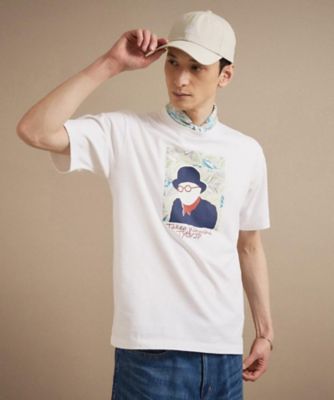 カカオ柄スクエアプリント 天竺Tシャツ（2002544075