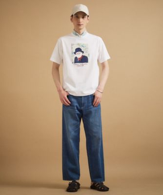 HAKUEIさんデザインTシャツ、ポートレートセット ポートレートアートTシャツ（2002544075） | TAKEO KIKUCHI