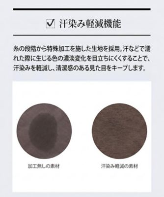 汗染み軽減／接触冷感】テーラード Tシャツ（2002544086