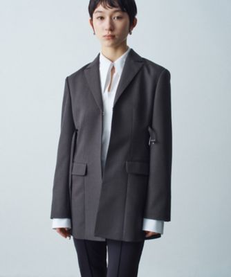 belted chic jacket（2002544127） | CODE