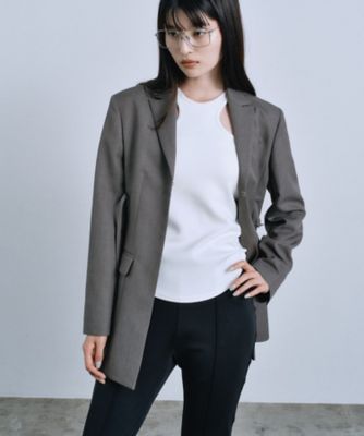 belted chic jacket（2002544127） | CODE
