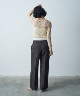 turn up chic trousers