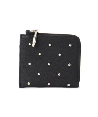 ＜TOFF&LOADSTONE (Women/Men)＞Ｌジップ　ミニウォレット　スタッズ（２００２５４４３４７）