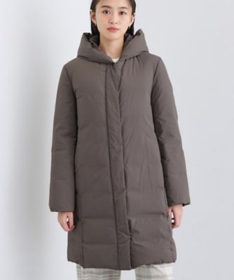 撥水／洗える】ステッチレス ロングダウンコート