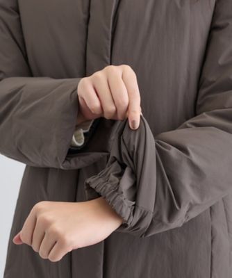 撥水／洗える】ステッチレス ロングダウンコート