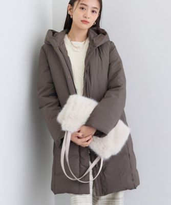 撥水／洗える】ステッチレス ロングダウンコート