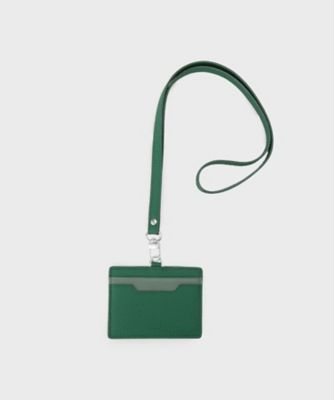 TAKEO KIKUCHI (Men)/タケオキクチ ソフトシュリンクレザーIDケース(2002544441) グリーン023 ファッション小物【三越伊勢丹/公式】