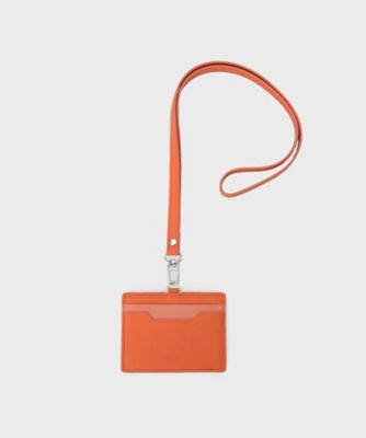 TAKEO KIKUCHI (Men)/タケオキクチ ソフトシュリンクレザーIDケース(2002544441) オレンジ068 ファッション小物【三越伊勢丹/公式】