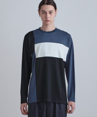 スクエア切り替えカットソー（2002544452） | tk. TAKEO