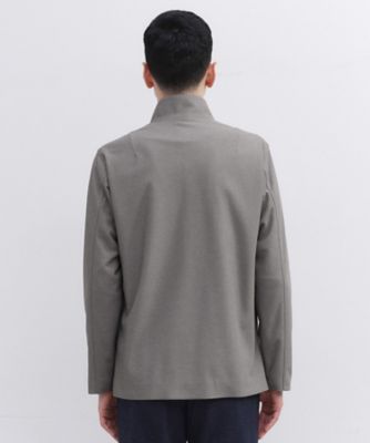 【美品】イタリアンネップオックスジャケット OPAQUE.CLIP｜《通勤・セレモニー/セットアップ対応》Vネック