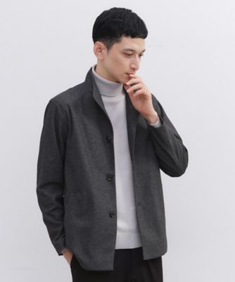 ツイルジャージー イタリアンカラージャケット（2002544560