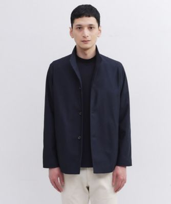 【送料無料】TAKEO KIKUCHI (Men)/タケオキクチ ツイルジャージー イタリアンカラージャケット(2002544560) アオ094 コート・ジャケット【三越伊勢丹/公式】