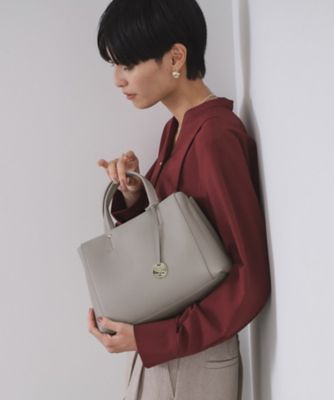 2WAY／人間工学】シュリンクミドルトートバッグ