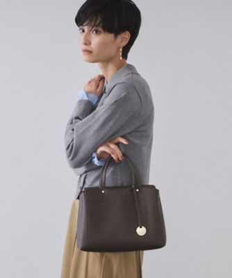 OPAQUE.CLIP (Women)/オペークドットクリップ【2WAY/人間工学】シュリンクミドルトートバッグ(2002544601) チャ044 旅行用かばん・バッグ【三越伊勢丹/公式】