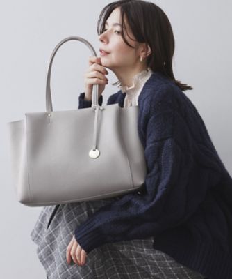 人間工学／A4サイズ対応】シュリンクトートバッグ