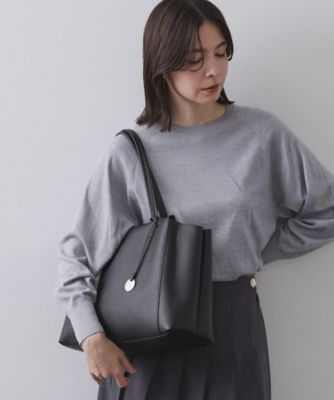 人間工学／A4サイズ対応】シュリンクトートバッグ