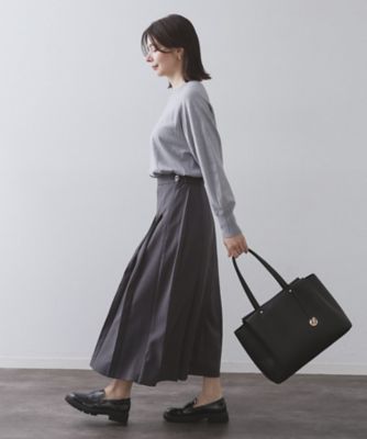 人間工学／A4サイズ対応】シュリンクトートバッグ