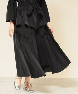 ＜SUNAUNA (Women)＞【ＣＯＬＬＥＣＴＩＯＮ　ＬＩＮＥ】アシメフレアスカート（２００２５４４６３１）