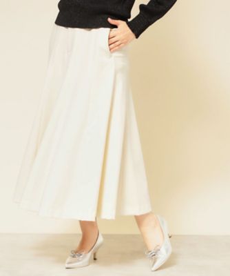 ＜SUNAUNA (Women)＞【ＣＯＬＬＥＣＴＩＯＮ　ＬＩＮＥ】フレアスカート（２００２５４４６３３）