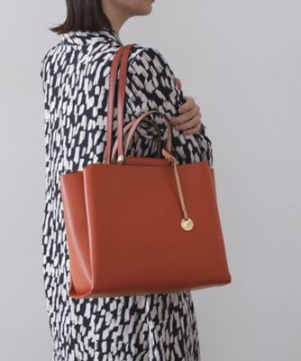 OPAQUE.CLIP (Women)/オペークドットクリップ【軽量/2WAY/A4サイズ対応】3層仕様大容量合成皮革トートバッグ(2002544663) オレンジ067 旅行用かばん・バッグ【三越伊勢丹/公式】