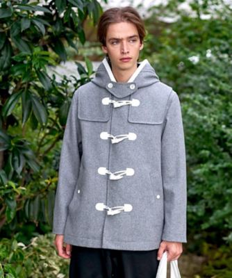 Safari12月号掲載】グレー メルトンダッフルジャケット