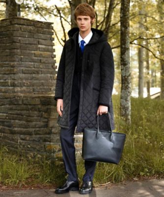 フーデットコート 送料無料】キルティング フーデット コート