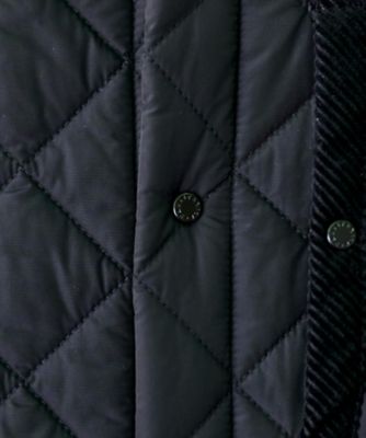 フーデットコート 送料無料】キルティング フーデット コート