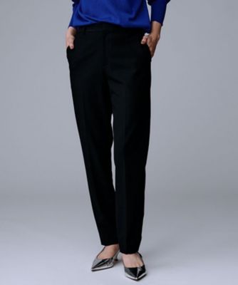 あったか素材／ストレッチ性】裏起毛テーパードパンツ