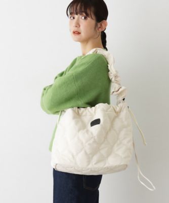 ＜Dessin (Women)＞中綿キルティングシャーリングショルダー（２００２５４４８１４）