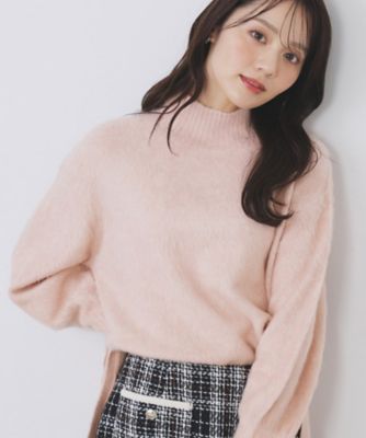 ハイネックパフニット【洗濯機OK】（2002544817） | index