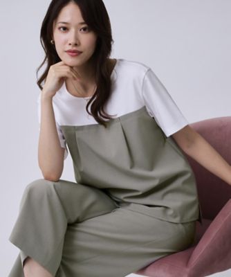 【新品】ブルーレーベルクレストブリッジ　サイズ36 裏毛2WAYトップス（55P11277＿＿） | BLUE LABEL