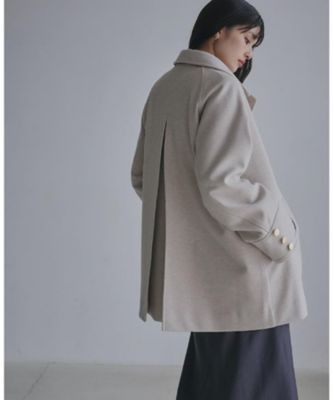 ウールライクスタンドカラーコート（2002545130