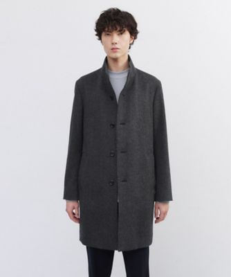 美品✨カシミヤ　5351 Pour Les Hommes ステンカラーコート HARE ステンカラーコート コート ウールステンカラーコート(HARE