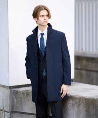 ダウンライナー付き】ドビースタンドカラーコート