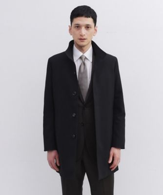 【送料無料】TAKEO KIKUCHI (Men)/タケオキクチ【ダウンライナー付き】ドビースタンドカラーコート(2002545164) クロ019 コート・ジャケット【三越伊勢丹/公式】