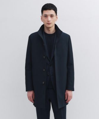 【送料無料】TAKEO KIKUCHI (Men)/タケオキクチ【ダウンライナー付き】ドビースタンドカラーコート(2002545164) アオ094 コート・ジャケット【三越伊勢丹/公式】