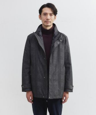 3WAY】グレンチェック ダウンライナー ブルゾン