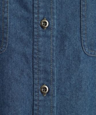 デニムシャツ オーバーサイズ オーバーサイズデニムシャツジャケット ＜ NO TARGET