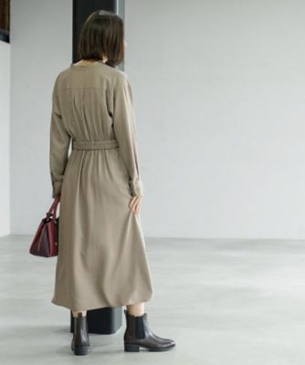 ウールライクフィット＆フレアワンピース【洗濯機OK