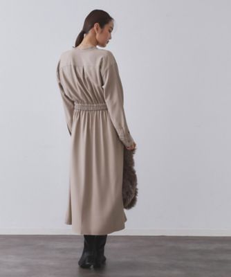 ウールライクフィット＆フレアワンピース【洗濯機OK