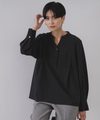 OPAQUE.CLIP (Women)/オペークドットクリップ タックスキッパーブラウス(2002545613) クロ019 トップス【三越伊勢丹/公式】