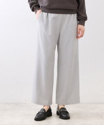 ウエスト総ゴム】ワイドストレートパンツ（2002545636
