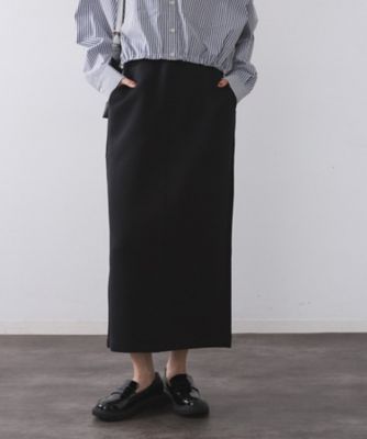 OPAQUE.CLIP (Women)/オペークドットクリップ イージーナロースカート/セットアップ対応可(2002545637) クロ019 ロングスカート【三越伊勢丹/公式】