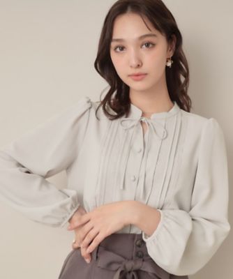 DESIGNWORKS ピンタック レース ブラウス ポンチョ風 ホワイト DESIGNWORKS ピンタック レース ブラウス ポンチョ風 ホワイト