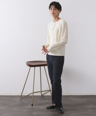 ベロアタッチリブトップス【洗濯機OK】（2002545649