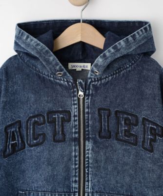 VACHEMENT/ヴァシュモン デニムフードブルゾン VACHEMENT/ヴァシュモン 別注 ドルマンフードブルゾン