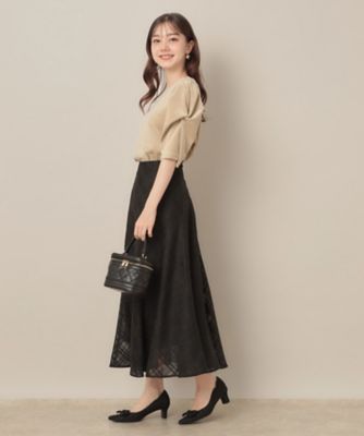 ベロア5分袖Tシャツ（2002545686） | COUTURE BROOCH