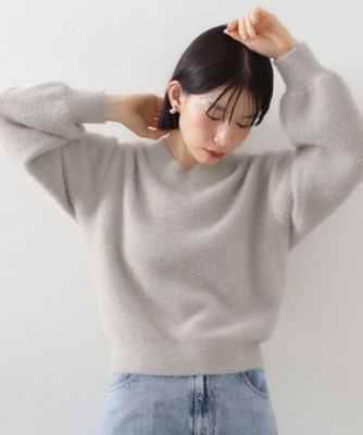 洗える】上品にきらめく フェザーラメニット（2002545693