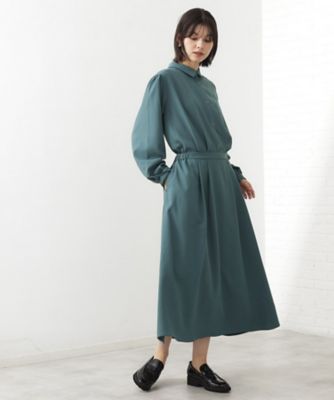 即戦力】フィット＆フレア長袖ワンピース（2002545697